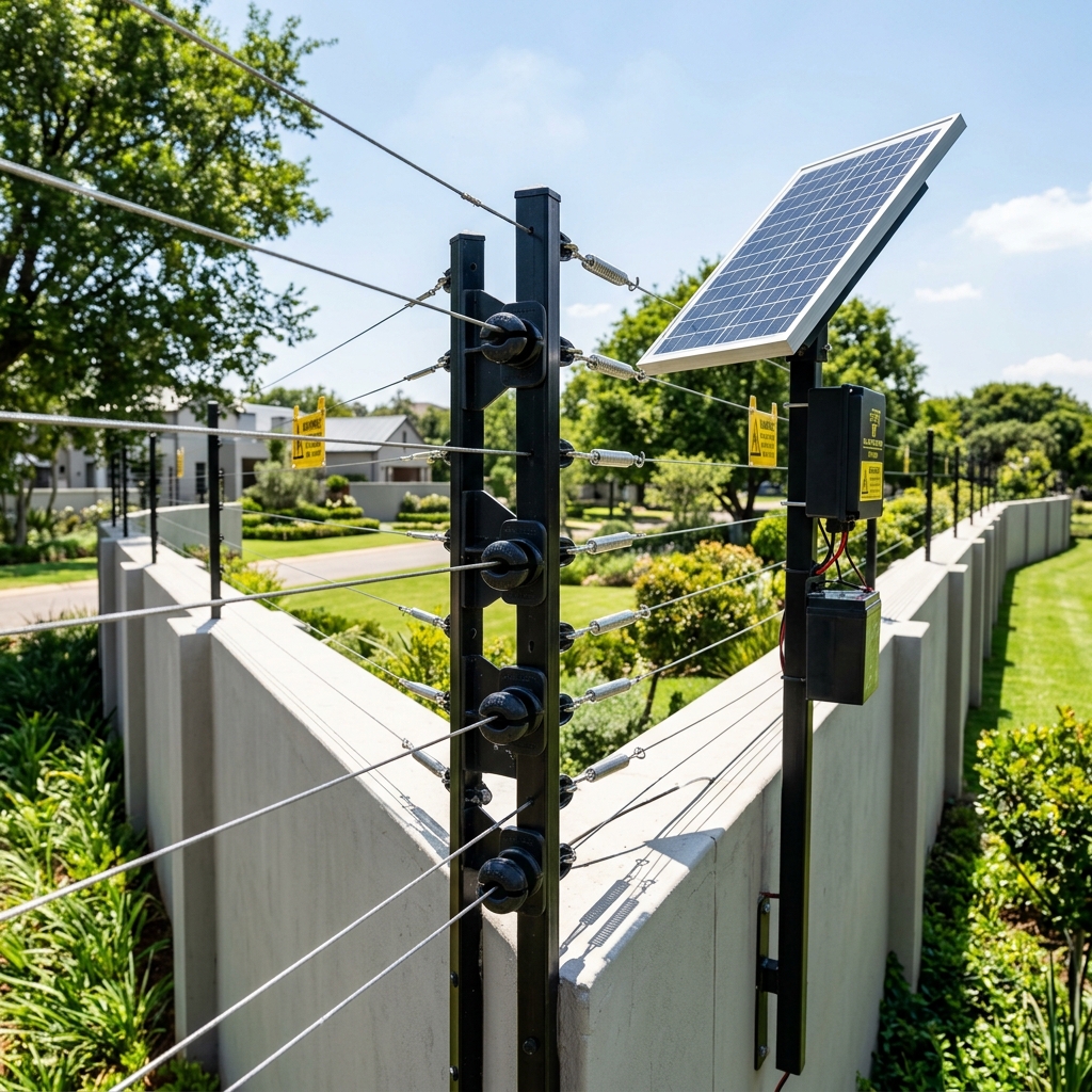 Solar Security Fencing